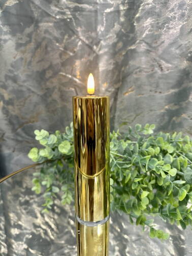 Świeca LED Złota