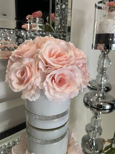 Flower box róże bukiet dekoracja 