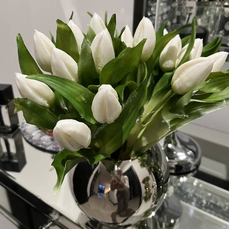 Tulipany białe 7 szt