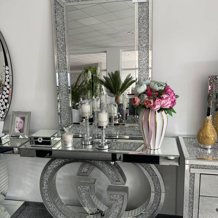 Konsola lustrzana Gucci 