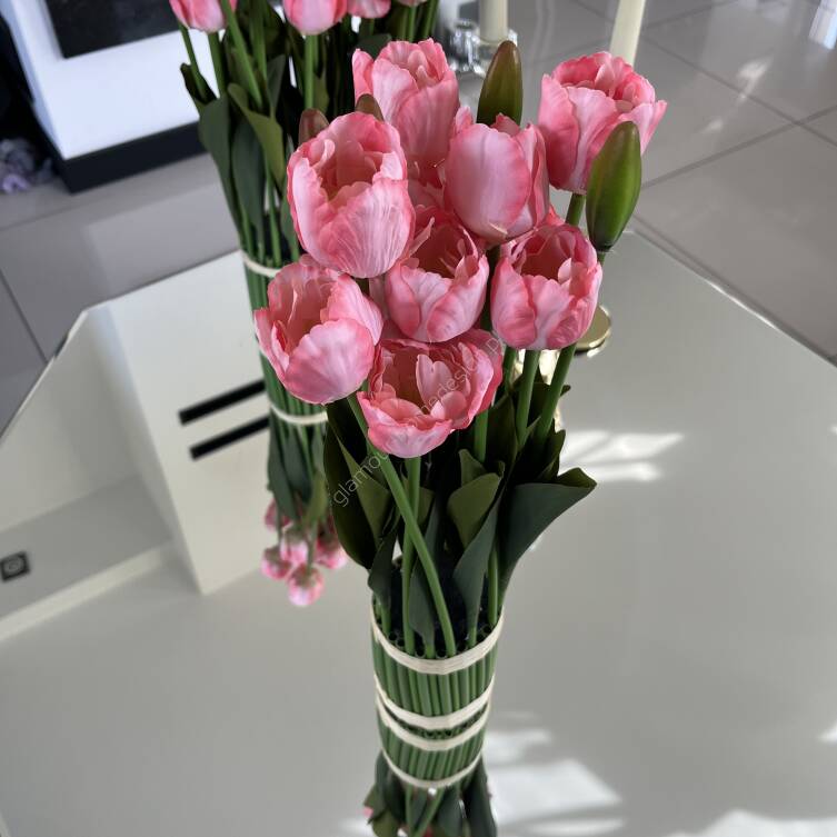 Tulipany różowe 46 cm 