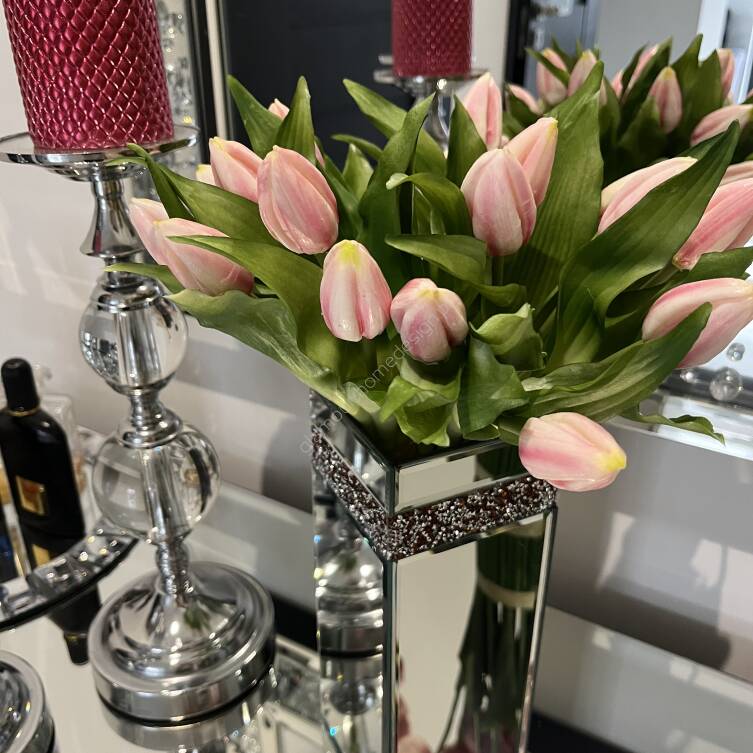 Tulipany różowe 7 szt