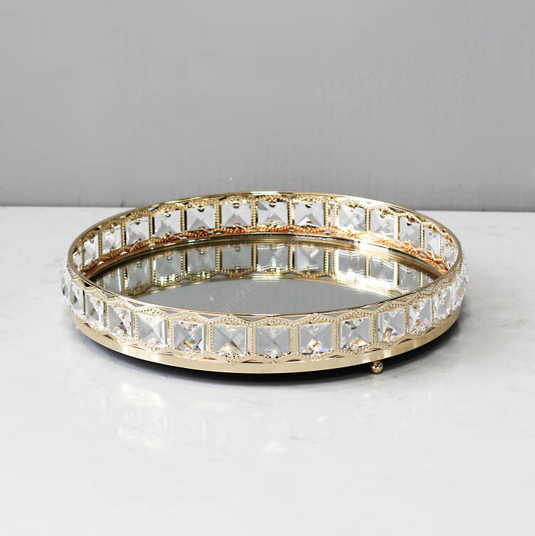 Patera taca złota kryształki 