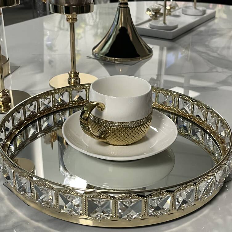 Patera taca złota kryształki 