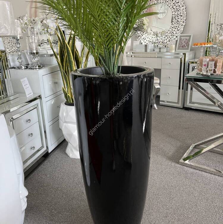 Donica czarna 90 cm