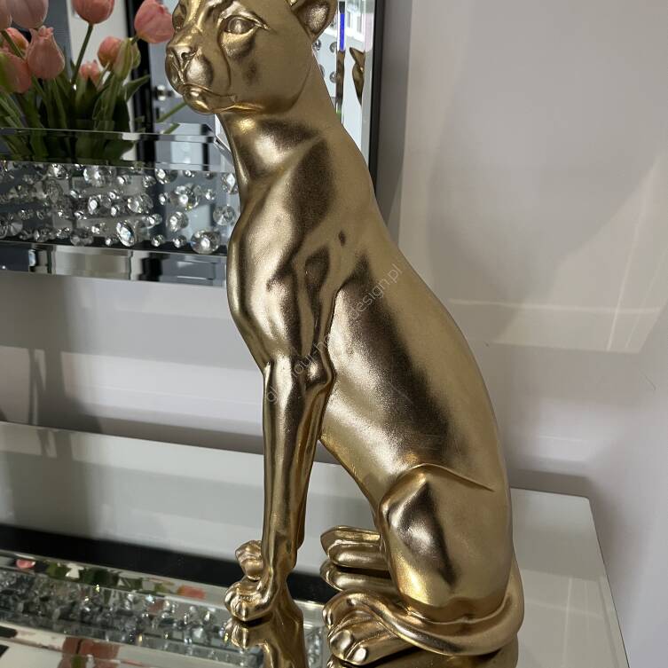 Figurka złota pantera 40 cm