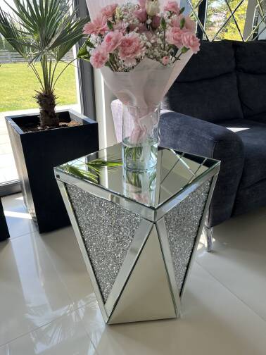 Stolik lustrzany 40x40 cm