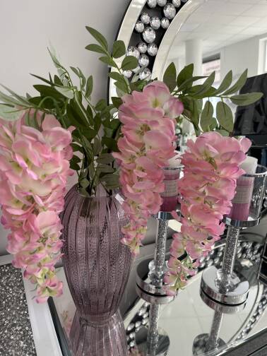 Gałązka wisteria różowa 